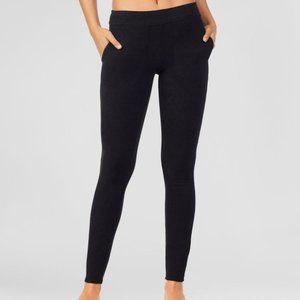 Warm Essentials by Cuddl Duds Women's Textured Fleece Thermal Leggings